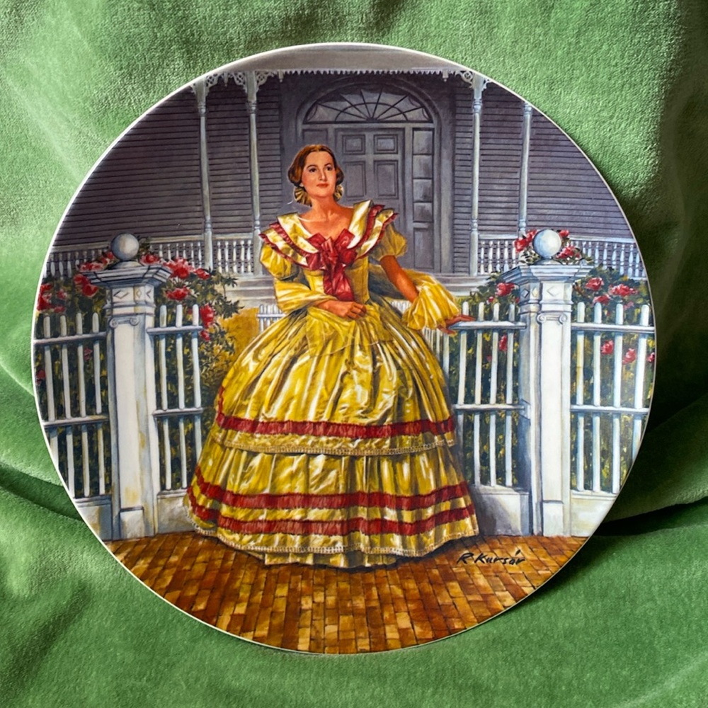 KNOWLES Gone With The Wind Ltd Ed Collector Plate